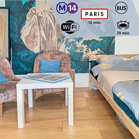 Le Chic Audonien - Cozy Nest Before Gates Of Paris - Access From Cdg & Orly Airports - Wi-Fi - Smart Tv Apartman Saint-Ouen  Kültér fotó